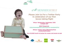 Come Party tonight with @MommiesFirstBox at #MommiesFirst 9pmEST {#TwitterParty}