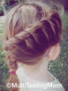 side braid hair style