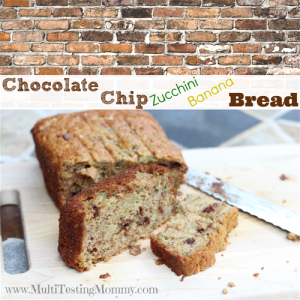 Chocolate Zucchini Banana Bread