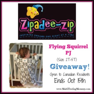 Flying Squirrel Giveaway