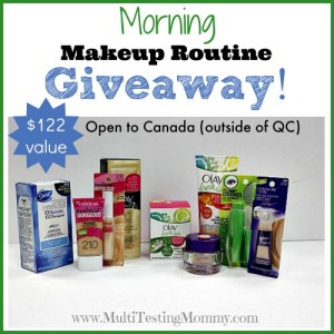 Morning Makeup Routine Giveaway