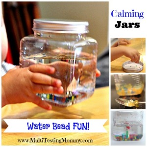 Calming Jars with Water Beads Canada