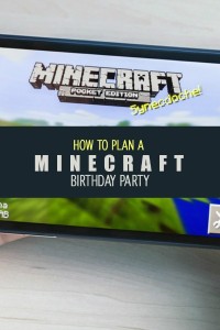 Minecraft Birthday Party