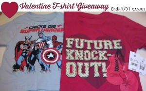 valentine tshirt giveaway