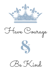 Have Courage BE KIND printable