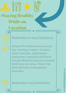 Staying Healthy While on Vacation