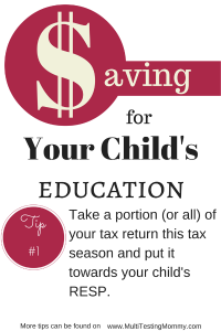 Saving Tips for an RESP