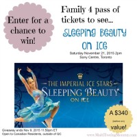 Sleeping Beauty on Ice Giveaway